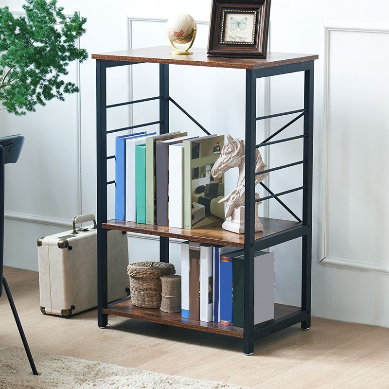 Mid Century Modern Bookcase Shelves Included for Home Office