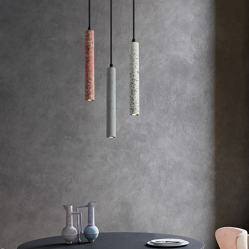 Zylindrische hängende Leuchten moderne Aufhängung Lampe für Wohnzimmer Schlafzimmer