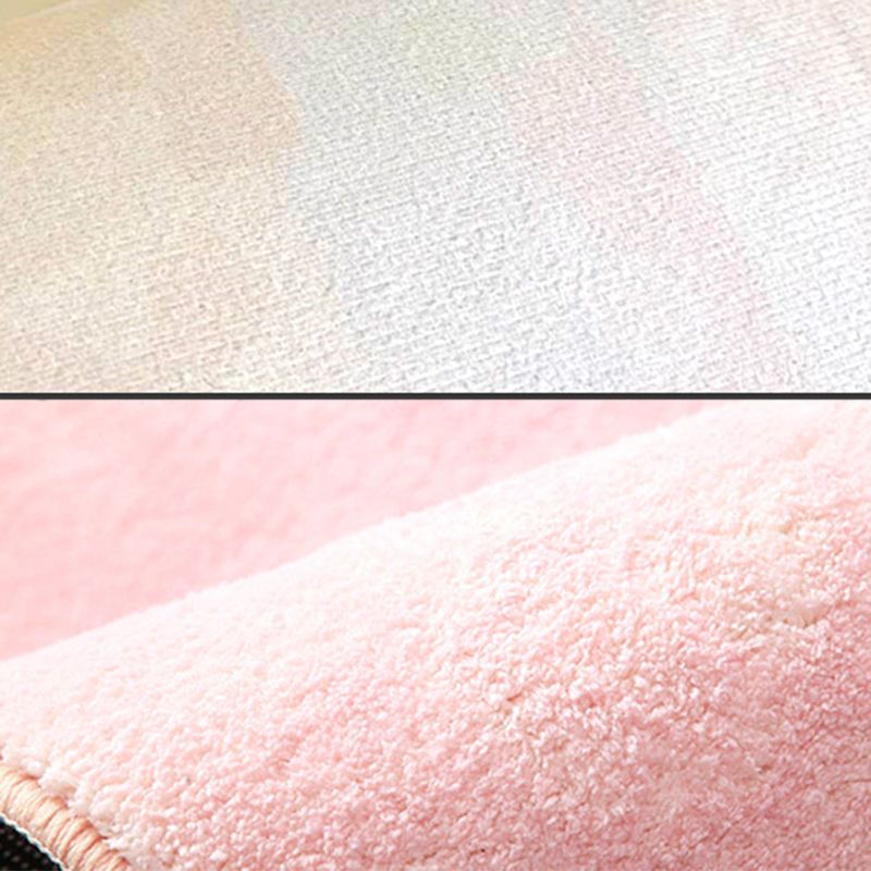 Contemporary Living Room Rug Multicolored Plaid Pattern Indoor Rug Polyster Anti-Slip Backing Stain-Resistant Area Carpet