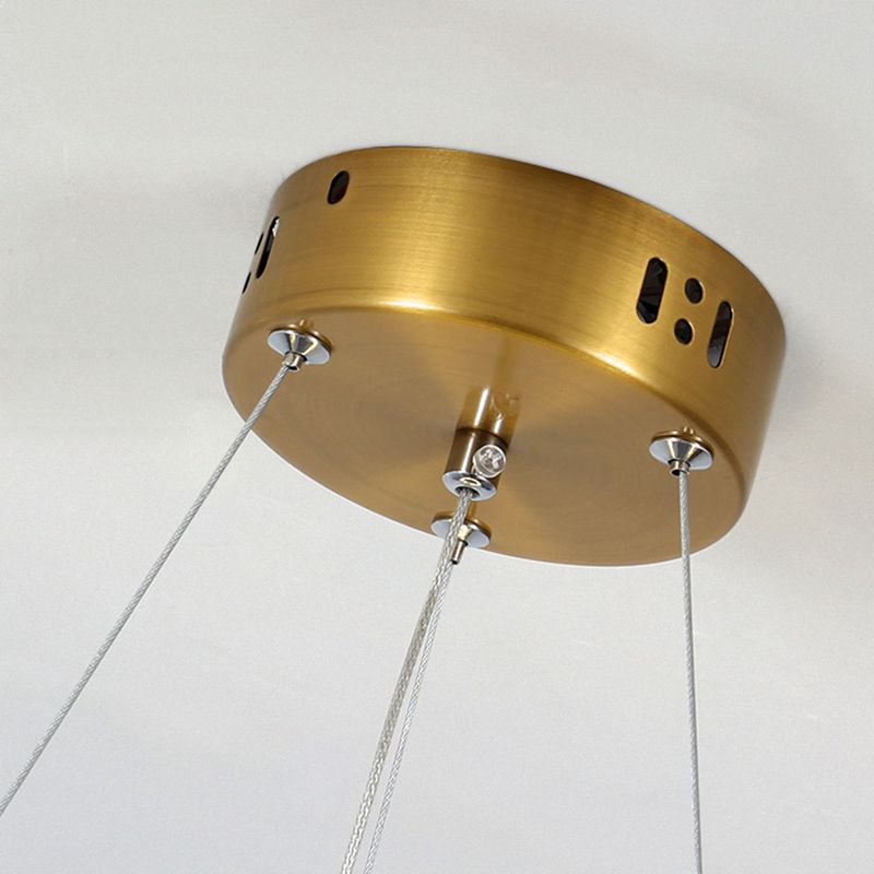 Luz de lujo moderno moderno simple led encogedor led lámpara luz para sala de estar dormitorio de comedor