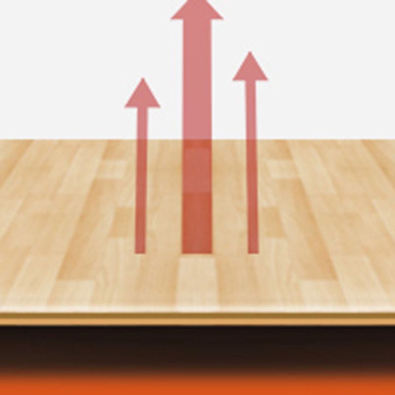 Traditional Flooring Planks Water Resistant Click-Locking Wood Floor Tile