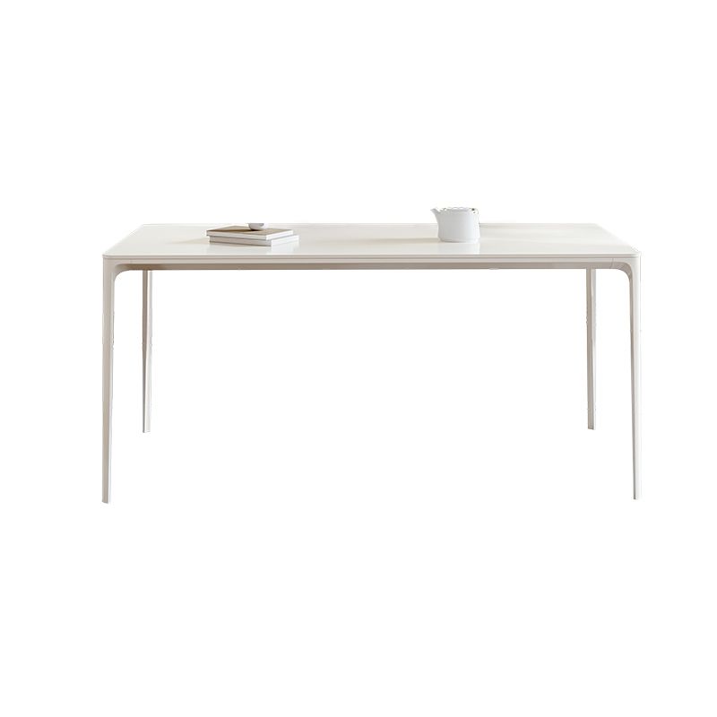 Scandinavian Dining Table Set 1/4/5 Pieces with Metal Base Kitchen Furniture Set