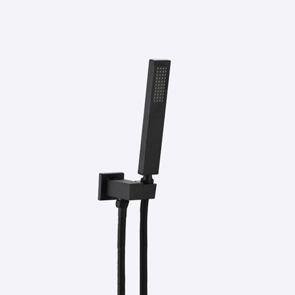 Modern Shower System Dual Shower Head Slide Bar Thermostatic Wall Mounted Shower Set