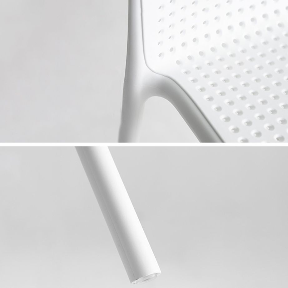 Modern Style Bar-stool Plastic Counter Bar Stool with Plastic Legs for Restaurant