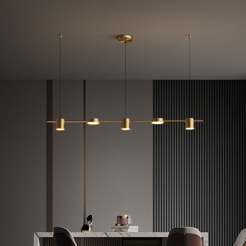 5 Lights Lighting Lighting Lighting colgante colgante de la isla de cocina ligera Luces colgantes