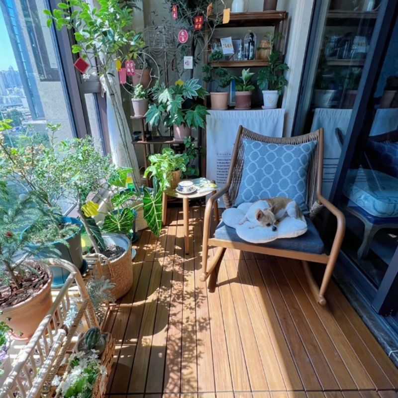 Brown Wood Self Adhesive Wood Floor Planks Reclaimed Wooden Planks 11-Pack