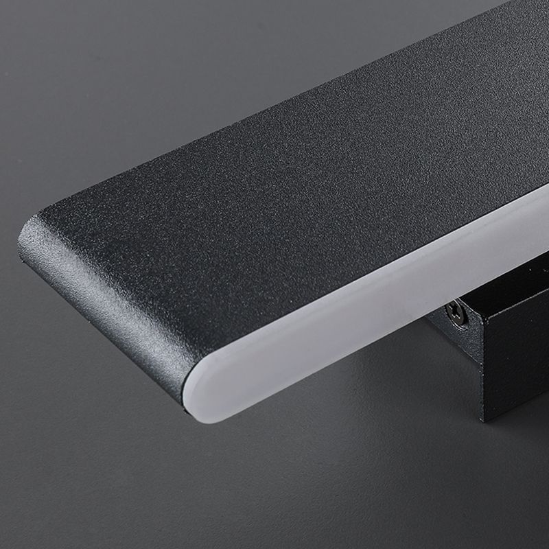 Rotatable kreative schwarze Flush Mount Wandleuchte Einfachheit Leuchte Leuchte