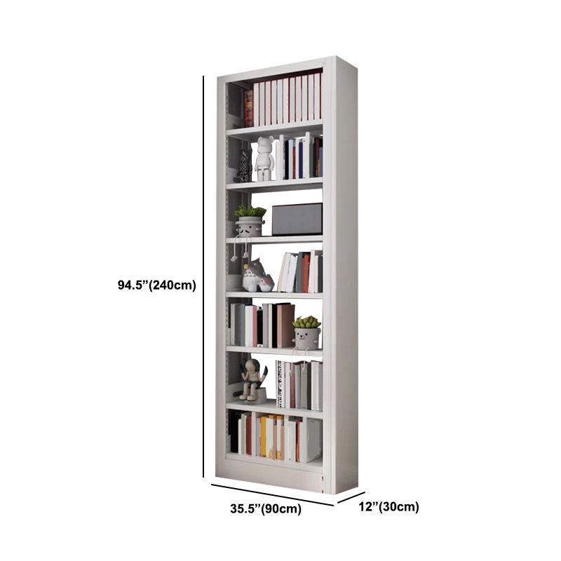 Rectangle Open Bookcase Modern Etagere Bookshelf with Shelves