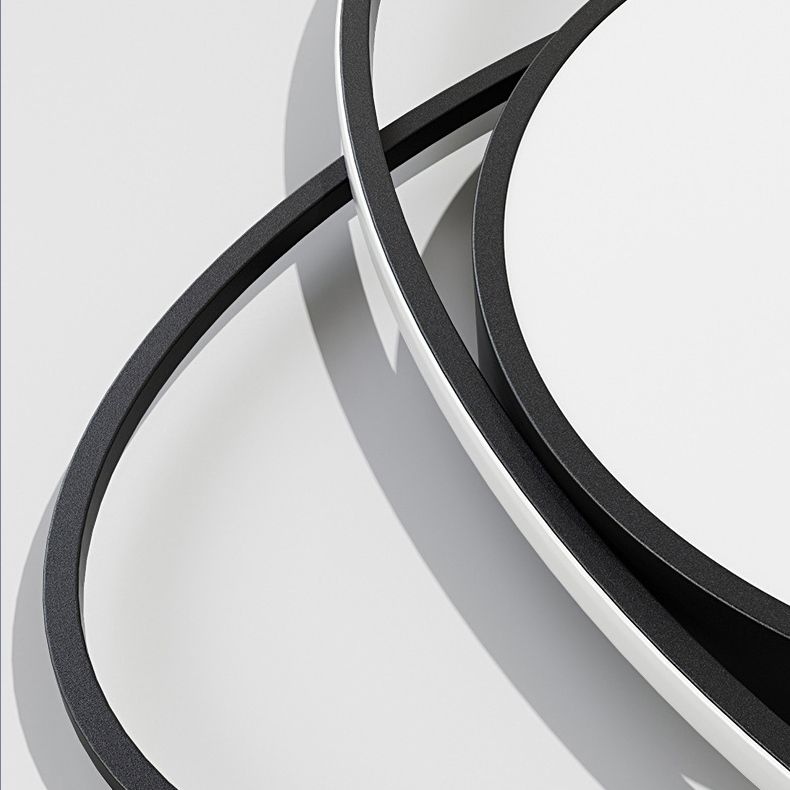 Acrylic Shade LED Flush Mounted Ceiling Lights Contemporary Lighting Fixture