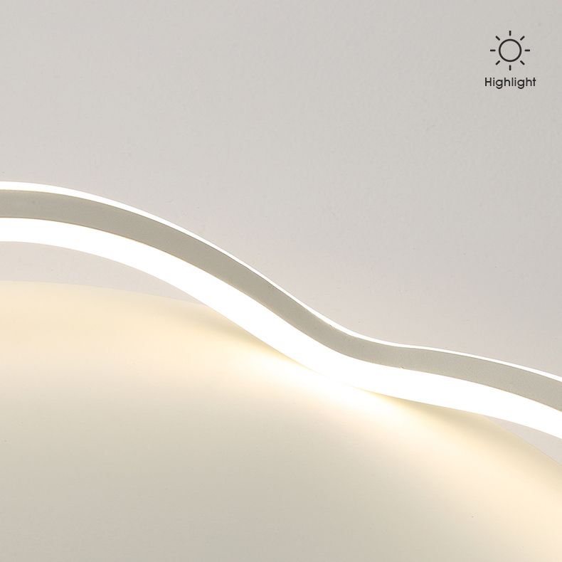 Luminaires de plafond encastrés de simplicité en aluminium pour salon salle à manger