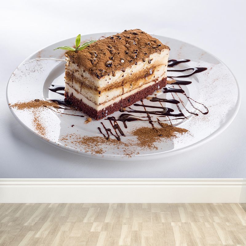 Cake Photography Mural Wallpaper Soft Color Contemporary Restaurant Wall Murals