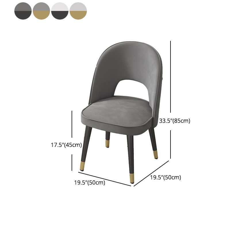 Glam 1/7 Pieces Dining Set Circular Stone Dining Table for Kitchen