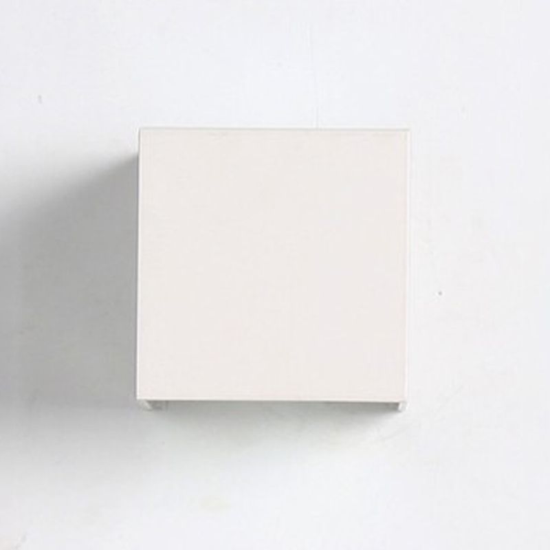 Square Wall Lighting Contemporary Metal 1 Light Wall Sconces