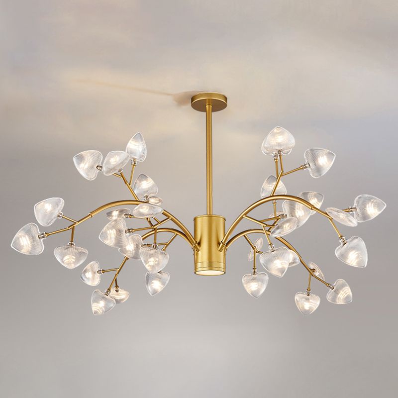 Forma di filiale in metallo lampadario moderno in stile moderno lampada appesa per negozio