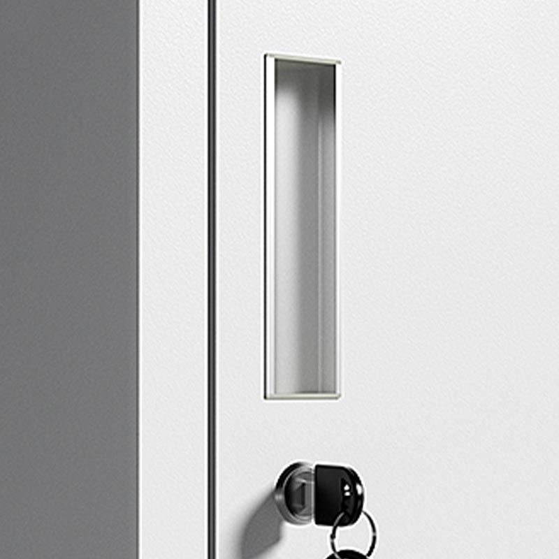 Hinged Wardrobe Cabinet Contemporary Metal Wardrobe Armoire for Home