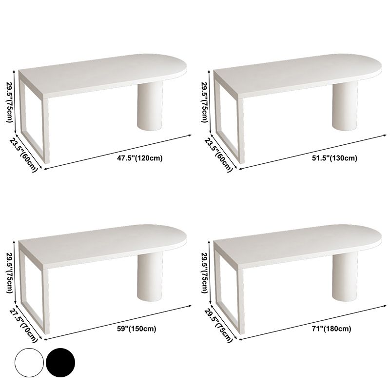 Metall moderne freie Form eines Esstischs fester Holz Tisch für Esszimmer und Küche