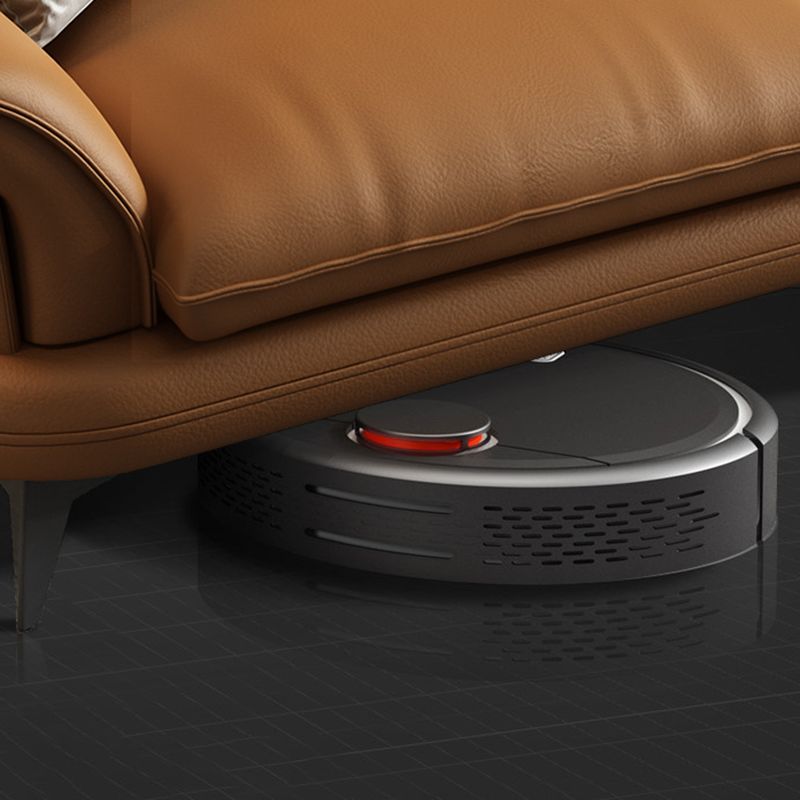 Nordic Stationary Genuine Leather Living Room Flared Arm Sofa Chaise