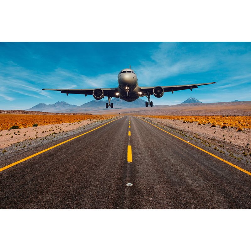 Photography Modern Murals Airplane Pattern Environment Friendly Decorative for Bedroom