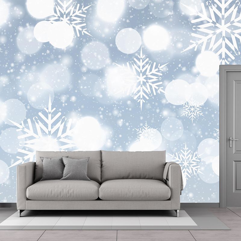 Moisture Resistant Bokeh Mural Wall Covering for Dining Room Home Decor