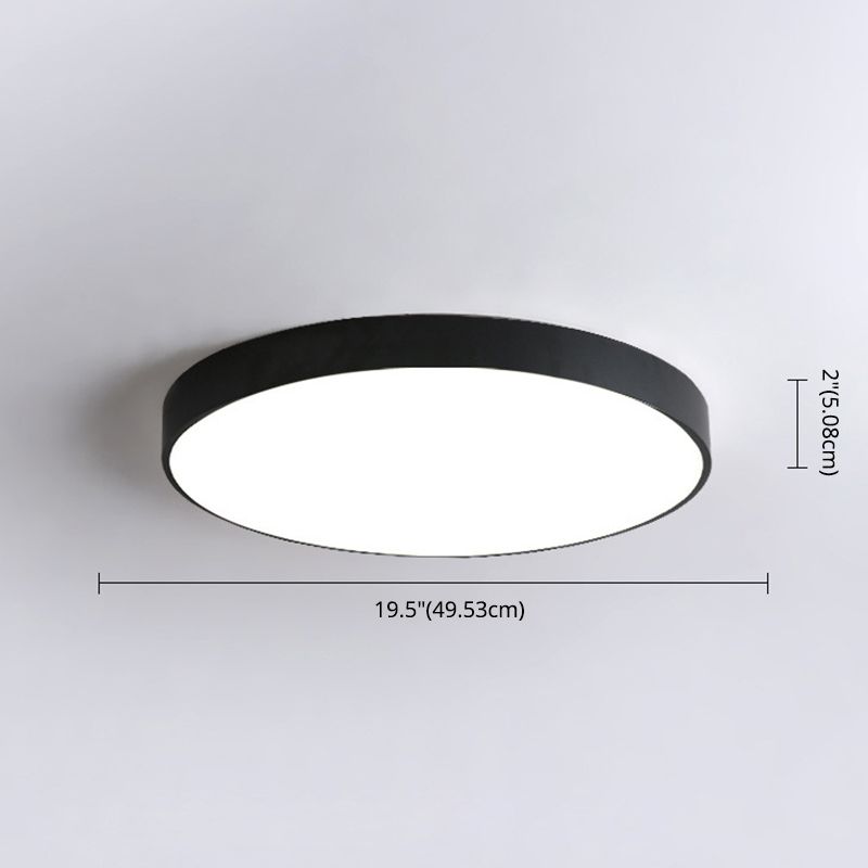 Ultra-Thin Led Flush Mount Ceiling Light Fixtures Modern Acrylic Flush Mount