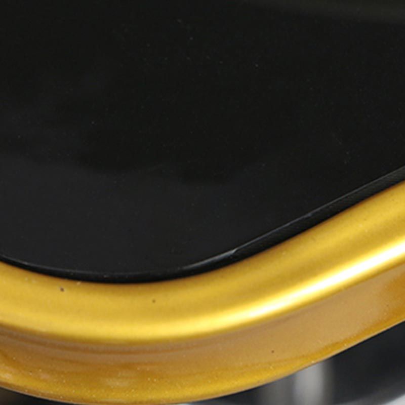 Contemporary Glass Prep Table Rolling Prep Table for Dining Room