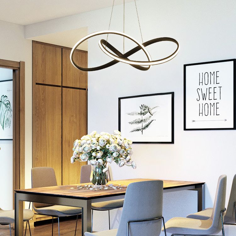 Luces acrílicos de acrílicos modernos de iluminación lineal