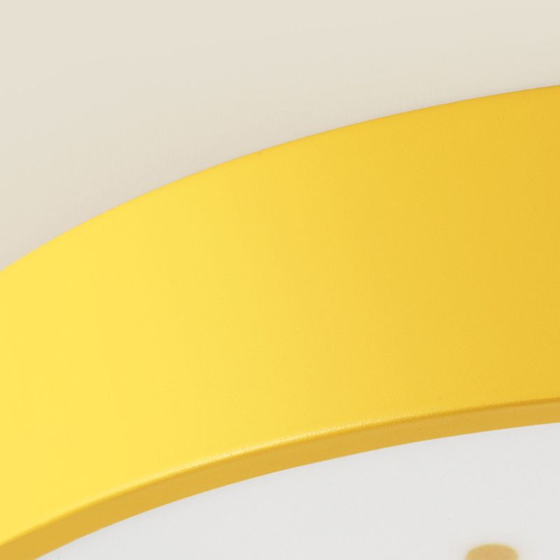 Cartoon disc encastré plafonnier métal encastré chambre plafonnier