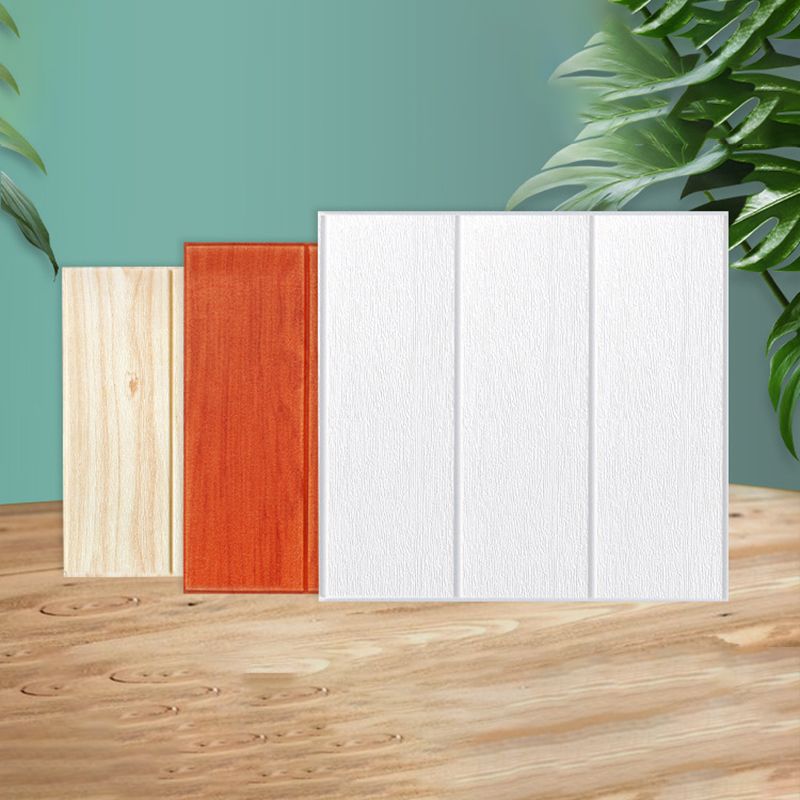 Modern Wall Paneling Peel and Stick Wood Effect Design Wall Paneling