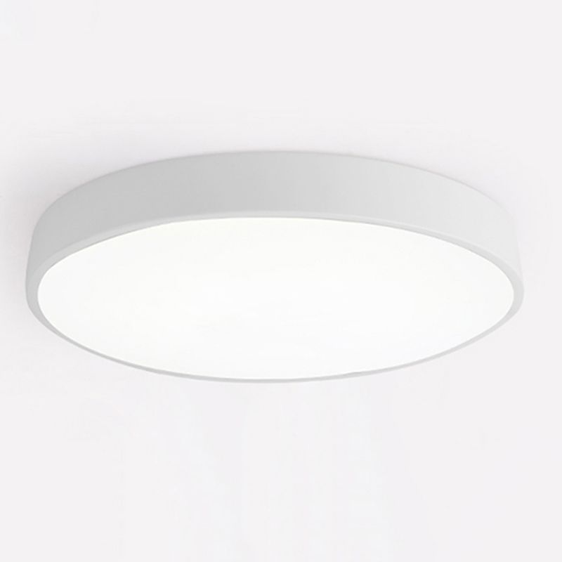 Moderne Macaroon Stil Led Flush Deckenleuchten Runde Form Acryl Flush Mount Lichter