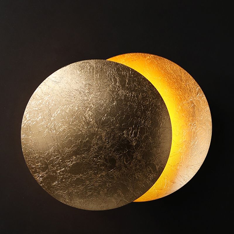 Lunar Eclipse Wall Mount Lamp Fixture LED Nordic Modern Aisle Staircase Wall Sconce
