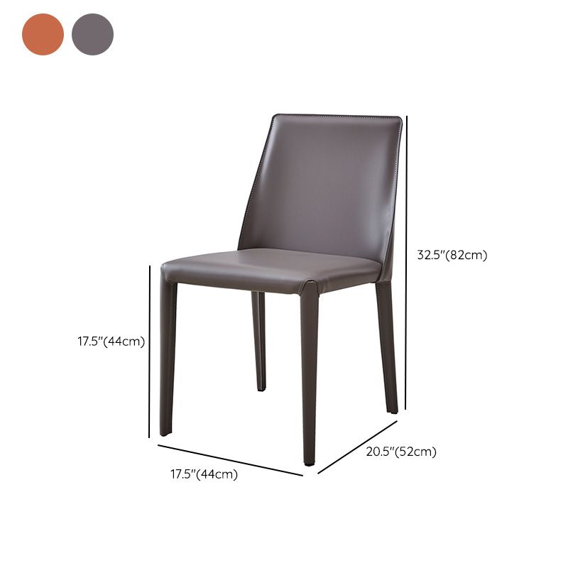 Contemporary Kitchen Dining Side Chair Parsons Chair for Home