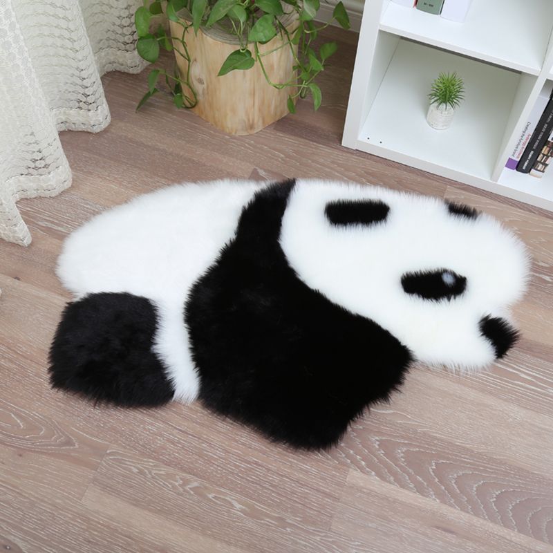 Alfombra de estampado de animales calmante mezcla de algodón múltiple alfombra interior alfombra lavable de máquina de respaldo sin deslizamiento para decoración