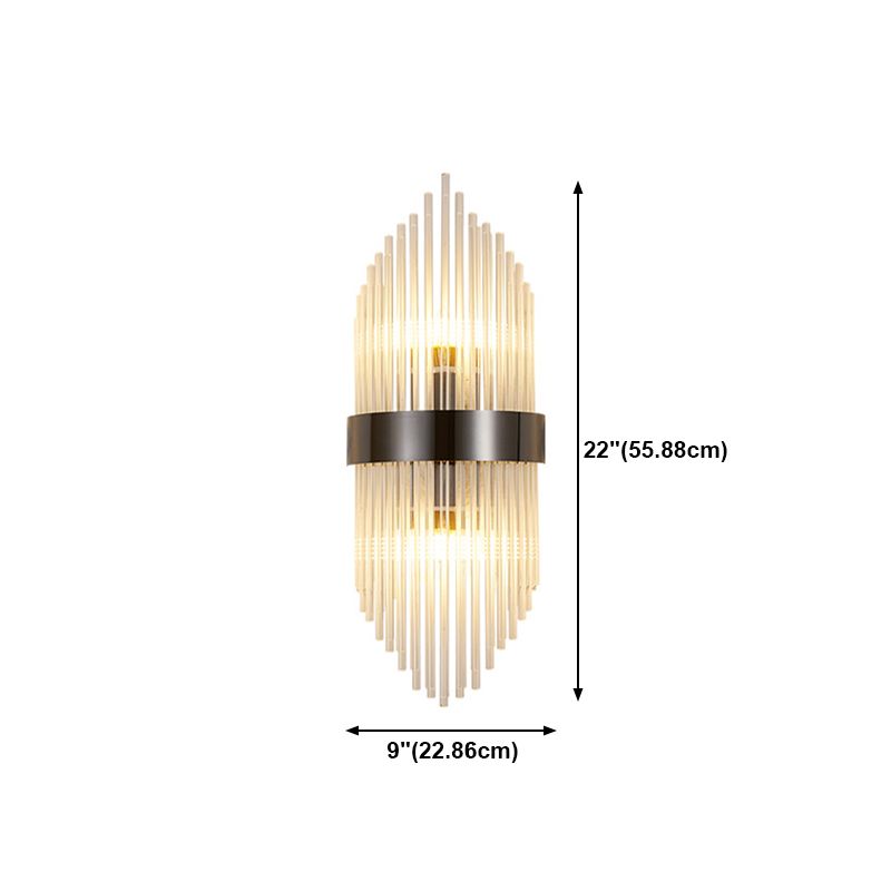 Contemporary Style Wall Light Sconce Creative Crystal Wall Light Fixture for Bedroom