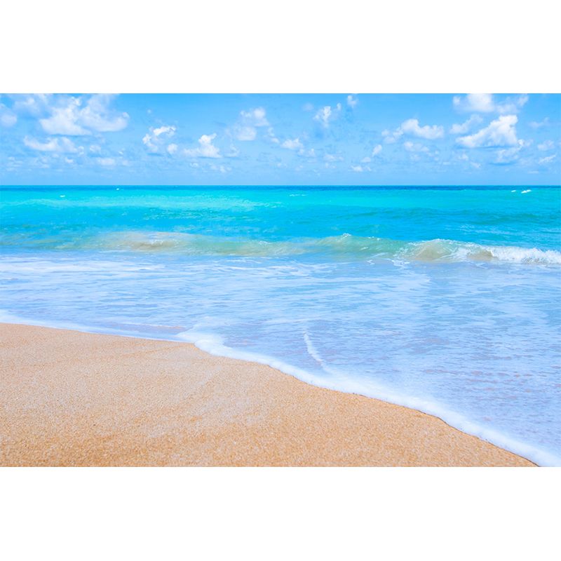 Beautiful Sea Mural Mildew Resistant for Living Room Decoration