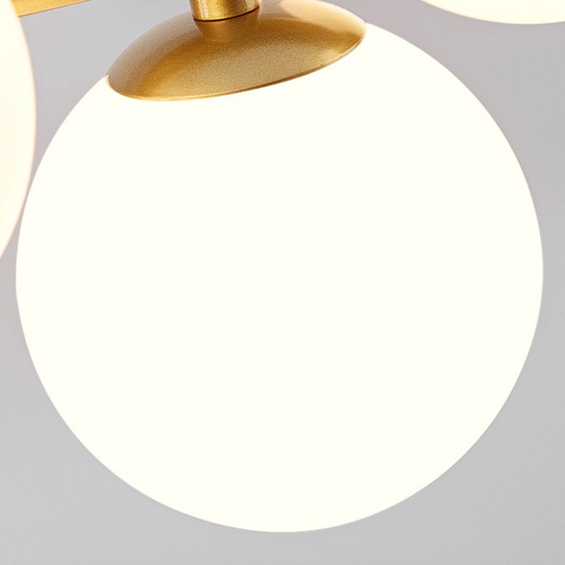 Modern Style Spherical Shape Island Lights Clear Glass Island Lighting