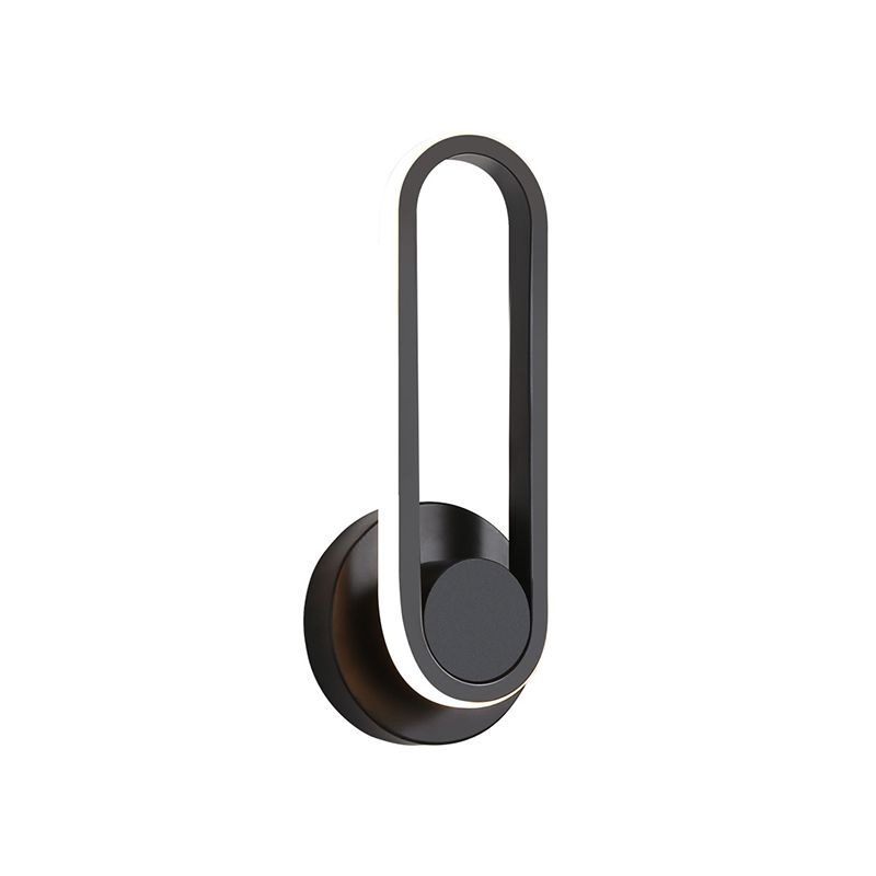 Lumière minimaliste OBLONCH-RING LEIL LETHÉLIQUE DE LED ACRYLIQU