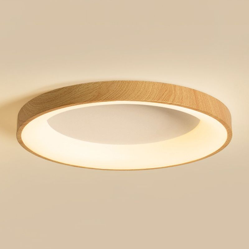 Nordic Geometric Shape Ceiling Light Aluminum LED Flush Mount Light for Bedroom