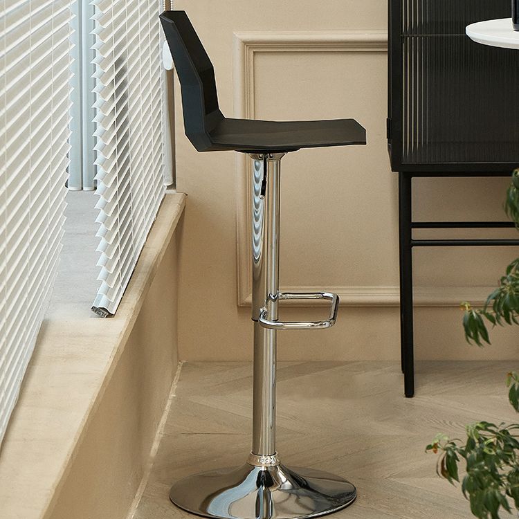 Plastic Adjustable Counter Bar Stool Modern Indoor Counter Stool with Swivel