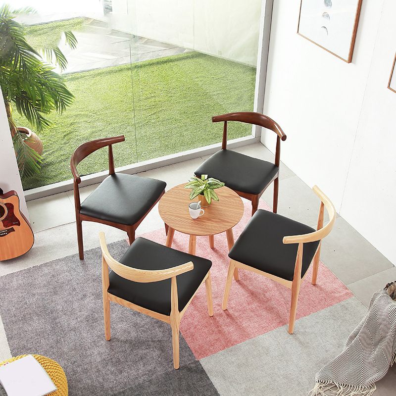 Upholstered Armless Dining Chair Home Contemporary Side Chair