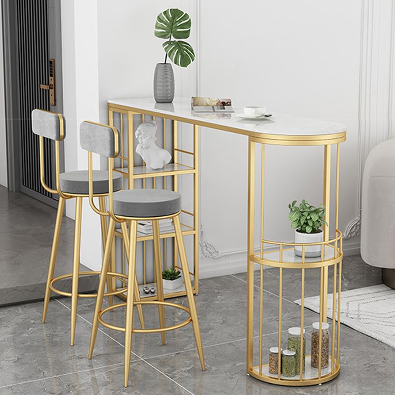 Modern Sintered Stone Bar Table Dining Table for Kitchen Use