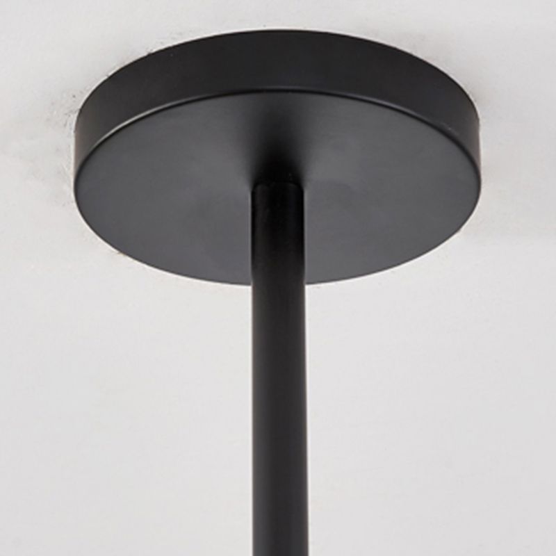 Modern Chandelier Lights Globe-Shaped Pendant Lights Glass Pendant Chandelier for Dining Room