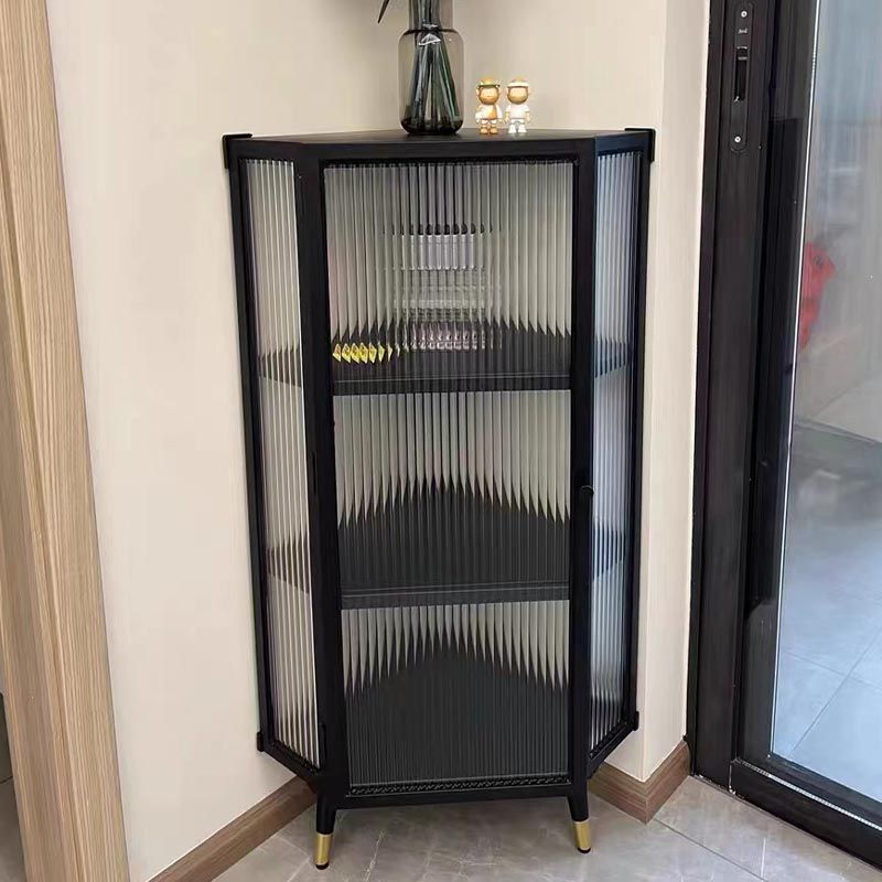 Metal Floor Wine Bottle Rack Modern Bottle Wine Rack with Shelf