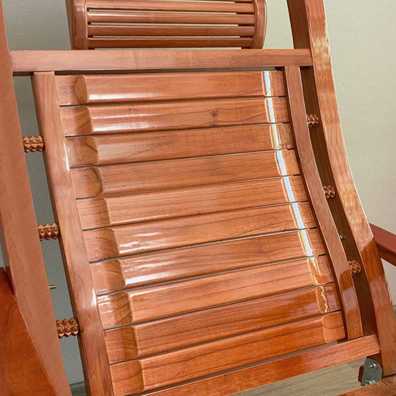 Traditional Rocker Solid Wood Removable Cushions Reclining Recliner Chair