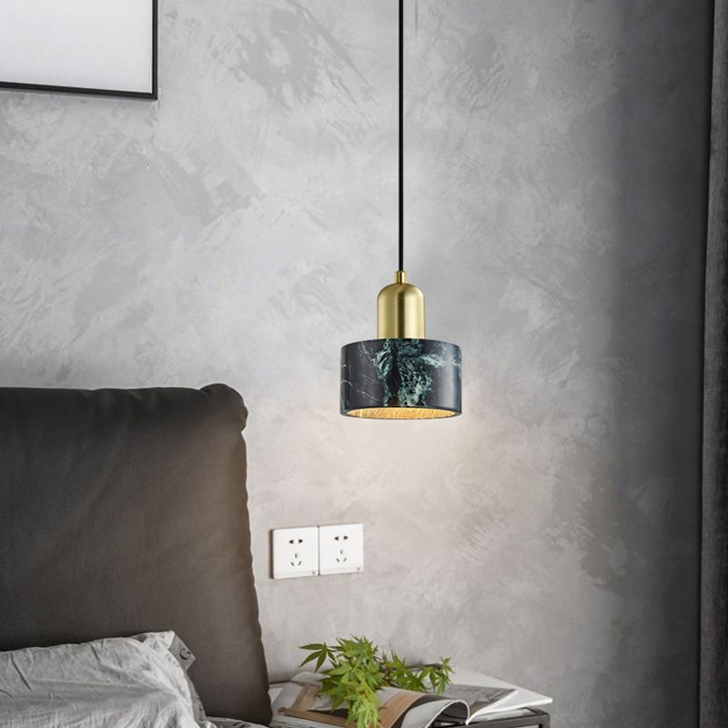 Modern Marble One Blub Pendant Light for Bedroom Dinning Room Lighting Fixture