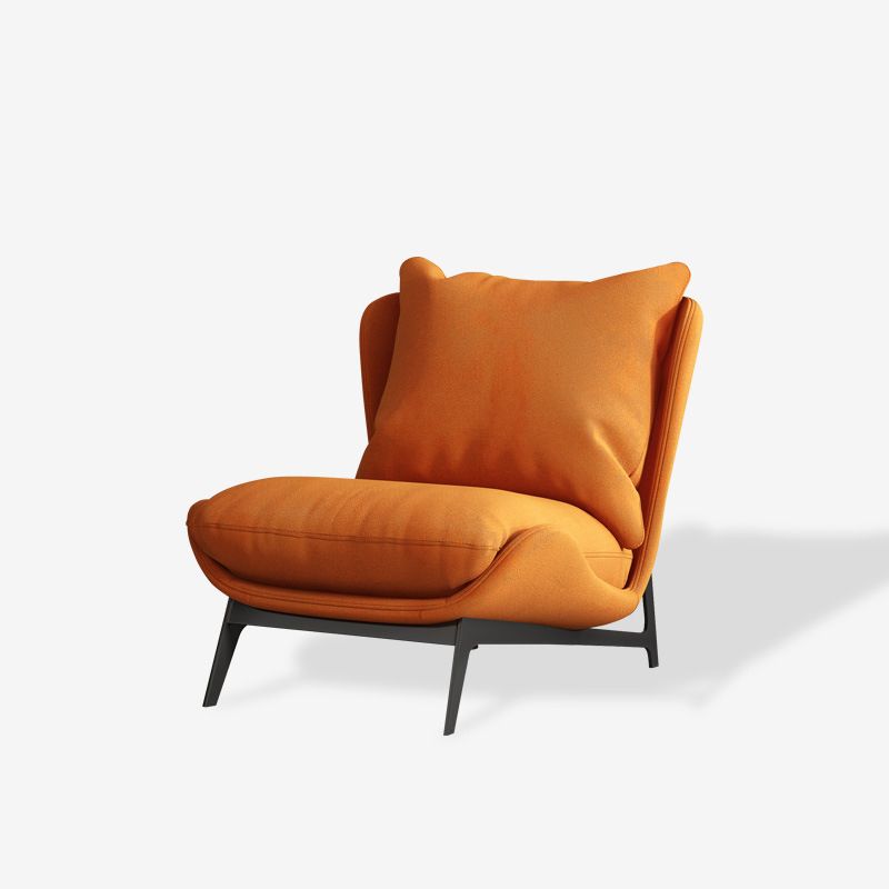 Velvet Chair 26.3" L x32.6"W x29.5"H Armless Chair for Living Room