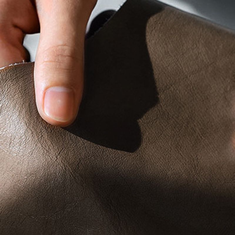 Glam Style Faux Leather Chair Parsons Chair with Wood Legs for Kitchen