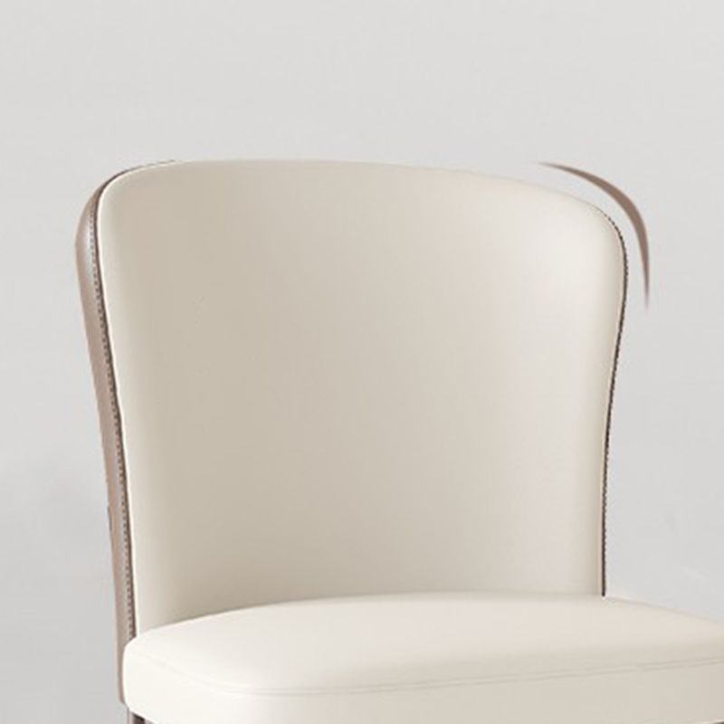 Sillas de comedor contemporáneas que cenan las sillas laterales sin brazos con las piernas del metal