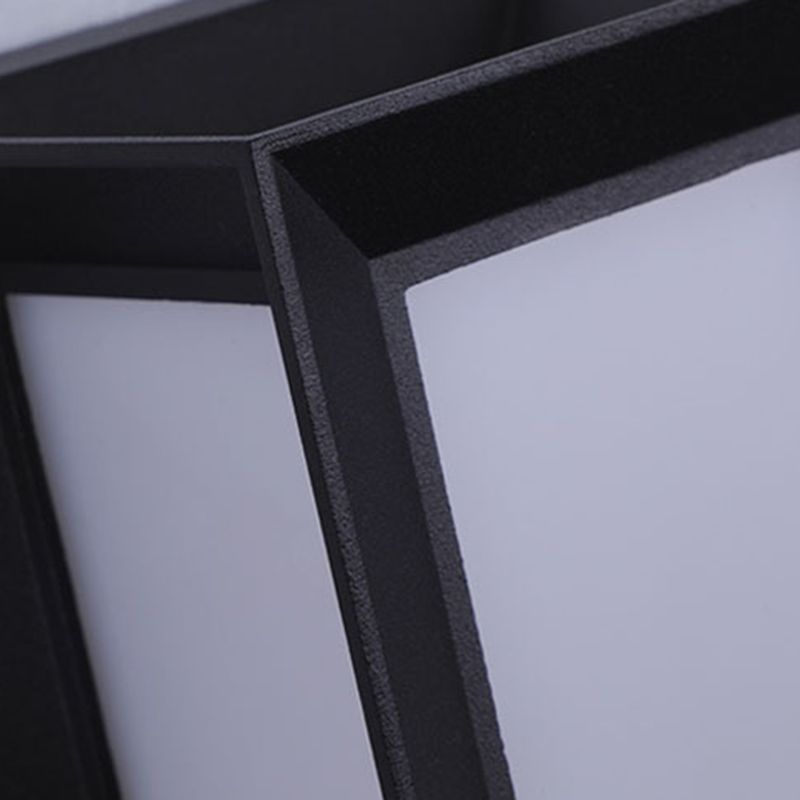 Contemporary Style Geometric Wall Mounted Lamps Metal 1 Light Wall Light Sconce