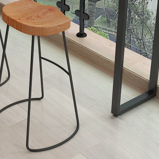 Modern Wooden 1/2/4 Pieces Bar Table Set Rectangle Bar Table with Metal Legs