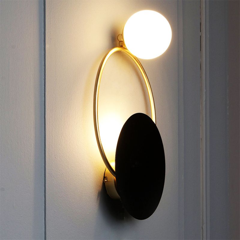 2 Light Unique Shape Wall Mounted Light Modern Sconce Light Fixture for Living Room